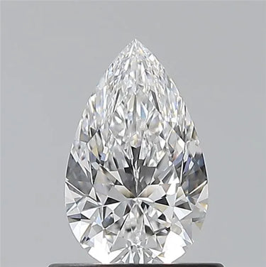 0.65ct Pear Natural Diamond (Colour D, Clarity FL, GIA Certified)