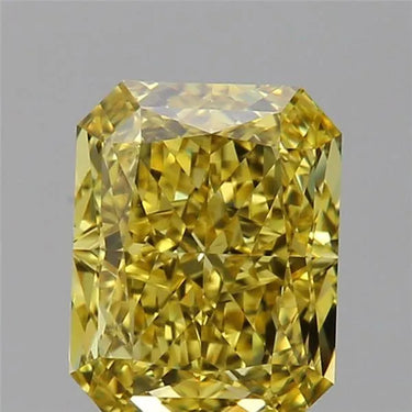 1.13ct Radiant Natural Diamond (Colour Fancy Vivid Yellow, Clarity VVS1, GIA Certified)