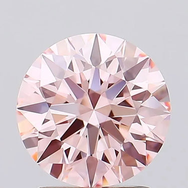 1.72ct Round Lab Grown Diamond (Colour Fancy Intense Pink, Clarity IF, Cut ID, IGI Certified)