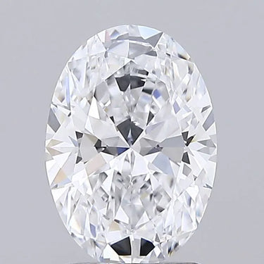 1.80ct Oval Lab Grown Diamond (Colour D, Clarity VVS1, IGI Certified)