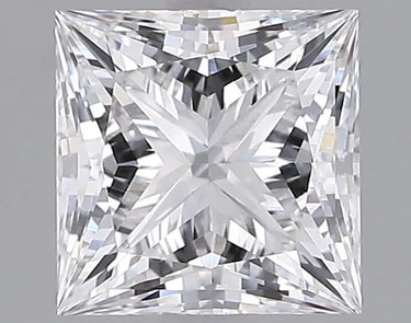 2.00ct Princess Lab Grown Diamond (Colour D, Clarity VVS2, IGI Certified)