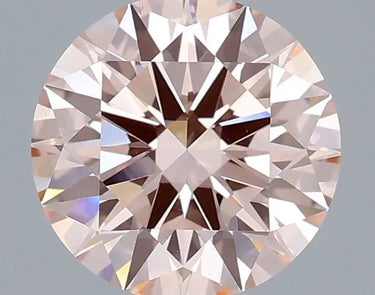 2.00ct Round Lab Grown Diamond (Colour Fancy Intense Pink, Clarity VS2, Cut ID, IGI Certified)