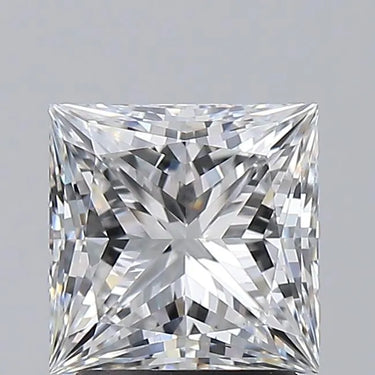 2.09ct Princess Lab Grown Diamond (Colour D, Clarity VVS2, Cut EX, IGI Certified)