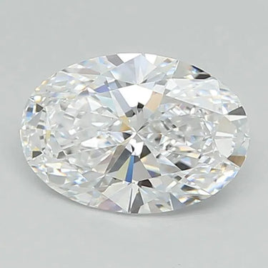 2.18ct Oval Lab Grown Diamond (Colour D, Clarity VVS1, IGI Certified)
