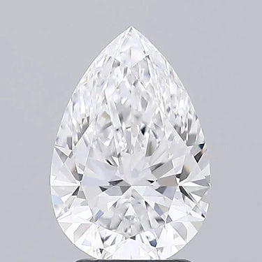 2.50ct Pear Lab Grown Diamond (Colour D, Clarity VVS1, IGI Certified)