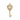 9ct Yellow Gold Pre-Loved "21" Key Charm