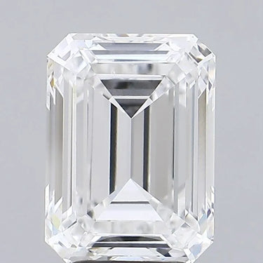 4.00ct Emerald Lab Grown Diamond (Colour D, Clarity VVS2, IGI Certified)