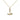 Pre-owned yellow gold anchor necklace