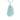 Aqua coral sea glass necklace close up