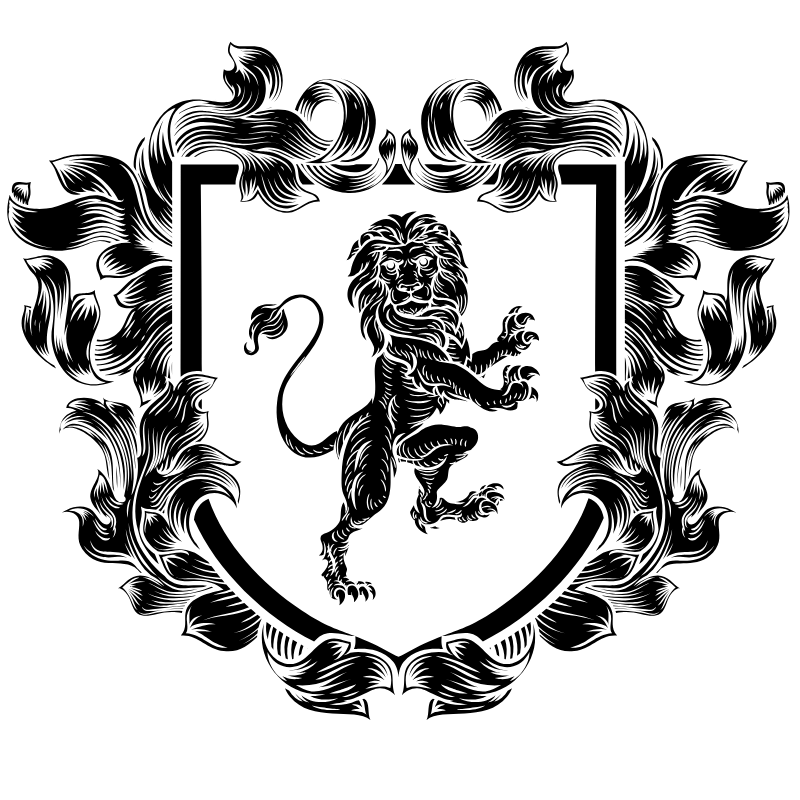 Family crest or coat of arms