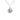 Reverse view of the vintage Georgian 3 pence piece necklace