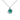 RL007 memorial hair or ashes pendant in Sterling Silver.