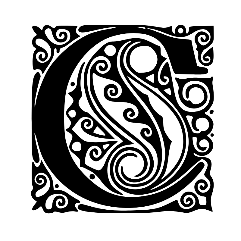 Monogram for signet ring