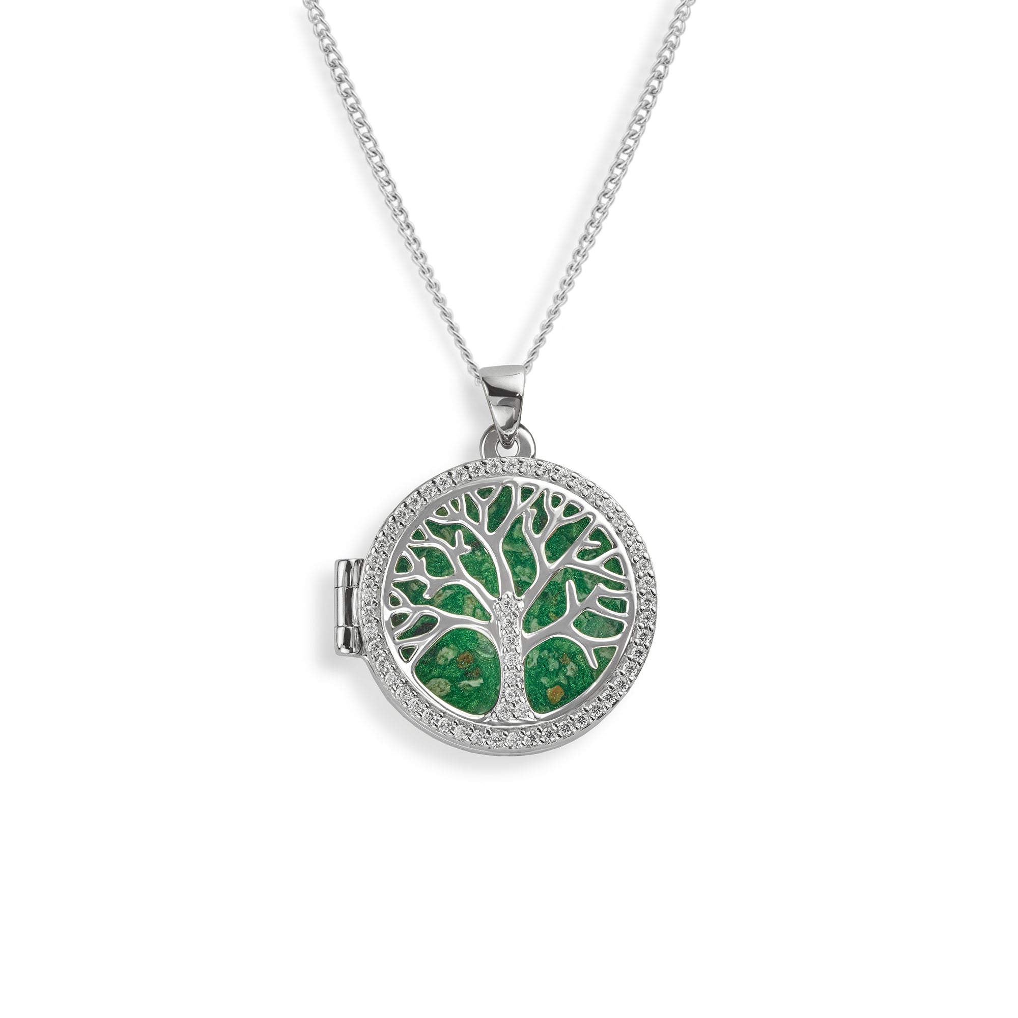Tree of Life Ashes Locket Serendipity Memorial Collection