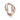 Vintage 9ct Three Colour Gold Trinity Ring – Interlocking Bands, 1989 on white background
