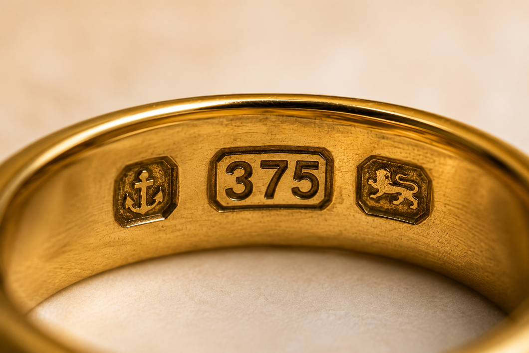 What Does a 375 Gold Stamp Mean? (9ct Gold Hallmark Guide ...