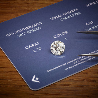 Canadamark diamond with new card
