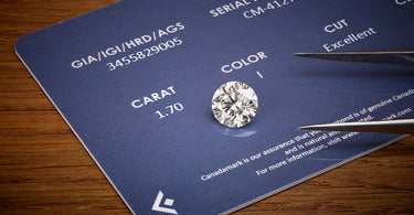 Canadamark diamond with new card