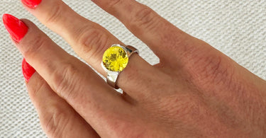 Fay's Sunshine Yellow Sapphire Ring