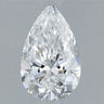 0.40ct Pear Natural Diamond (Colour D, Clarity FL, GIA Certified)