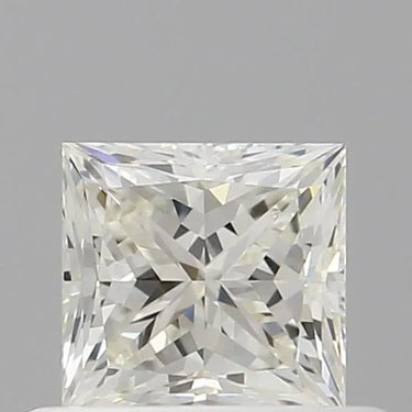 0.50ct Princess Natural Diamond (Colour J, Clarity VVS1, GIA Certified)