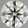 0.54ct Round Natural Diamond (Colour J, Clarity VVS1, Cut EX, IGI Certified)