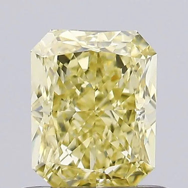 0.74ct Radiant Lab Grown Diamond (Colour Fancy Vivid Yellow, Clarity VVS1, IGI Certified)