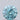 0.78ct Round Lab Grown Diamond (Colour Fancy Vivid Green Blue, Clarity IF, Cut ID, IGI Certified)