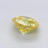0.95ct Round Lab Grown Diamond (Colour Fancy Vivid Yellow, Clarity VVS1, Cut ID, IGI Certified)