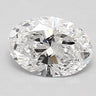 0.97ct Oval Lab Grown Diamond (Colour D, Clarity VVS1, IGI Certified)