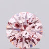 0.99ct Round Lab Grown Diamond (Colour Fancy Vivid Pink, Clarity SI1, Cut EX, IGI Certified)