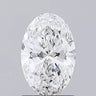 1.00ct Oval Lab Grown Diamond (Colour E, Clarity VS1, IGI Certified)