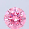 1.00ct Round Lab Grown Diamond (Colour Fancy Vivid Pink, Clarity VS1, Cut ID, IGI Certified)