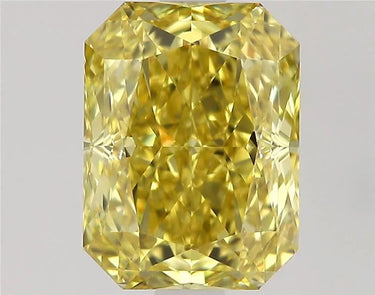 1.16ct Radiant Natural Diamond (Colour Fancy Intense Yellow, Clarity IF, Cut EX, GIA Certified)