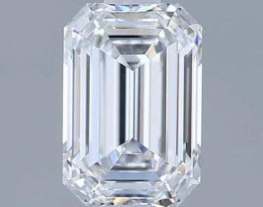 1.25ct Emerald Lab Grown Diamond (Colour E, Clarity VVS1, IGI Certified)