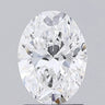 1.26ct Oval Lab Grown Diamond (Colour D, Clarity VVS1, IGI Certified)