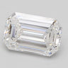 1.33ct Emerald Lab Grown Diamond (Colour D, Clarity VVS2, GIA Certified)