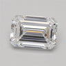 1.33ct Emerald Lab Grown Diamond (Colour D, Clarity VVS2, GIA Certified)