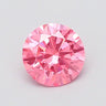1.40ct Round Lab Grown Diamond (Colour Fancy Vivid Pink, Clarity VS1, Cut ID, IGI Certified)