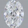 1.50ct Oval Lab Grown Diamond (Colour D, Clarity VVS1, IGI Certified)