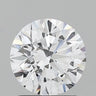 1.63ct Round Lab Grown Diamond (Colour D, Clarity IF, Cut ID, IGI Certified)