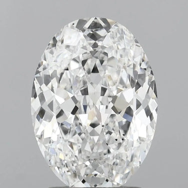 1.99ct Oval Lab Grown Diamond (Colour E, Clarity VS2, IGI Certified)