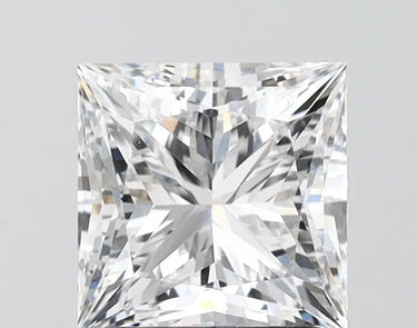 2.00ct Princess Lab Grown Diamond (Colour D, Clarity VVS2, IGI Certified)
