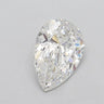 2.50ct Pear Lab Grown Diamond (Colour D, Clarity VVS1, IGI Certified)