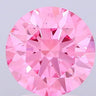 2.50ct Round Lab Grown Diamond (Colour Fancy Vivid Pink, Clarity VS1, Cut ID, IGI Certified)