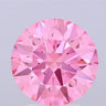 2.55ct Round Lab Grown Diamond (Colour Fancy Vivid Pink, Clarity VS1, Cut ID, IGI Certified)
