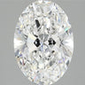 2.92ct Oval Lab Grown Diamond (Colour E, Clarity VVS2, IGI Certified)