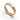 Vintage 1912 22ct Gold Wedding Ring – 4mm – Size P – Birmingham Hallmarked white background