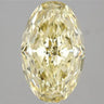 4.06ct Oval Lab Grown Diamond (Colour Fancy Yellow, Clarity VVS2, IGI Certified)