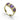 Pre-Loved Amethyst and Diamond 18ct Gold Ring